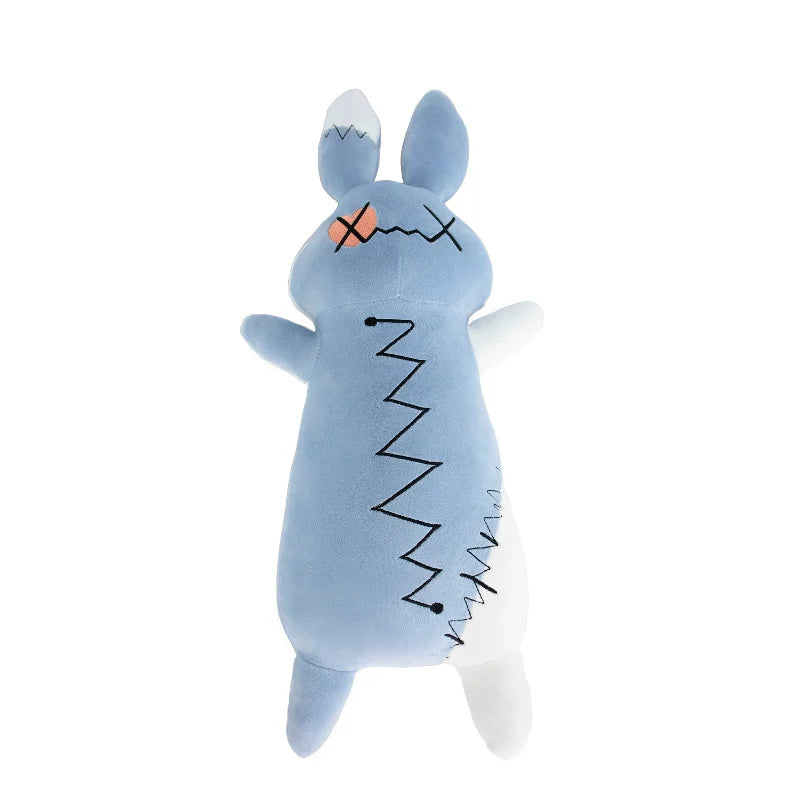 30cm Dreadfuls Non Binary Rabbit Plush Toy Pillow Horror Goth Bunny Stuffed Soft Animal Doll Home Decor Peluches Pillow Kid Gift
