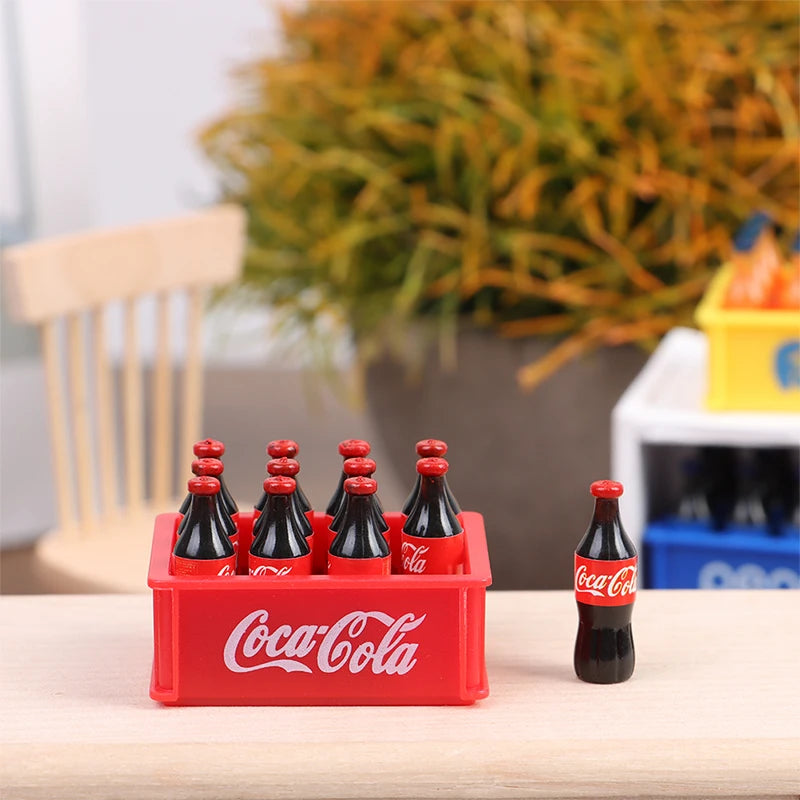 1:12 Dollhouse Miniture Simulation Drink Bottle Decoration Accessories Ornaments Toys
