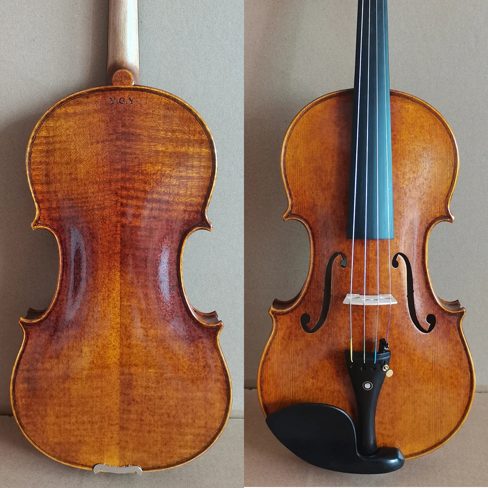 Exquisite Workmanship Good Sound !All Handmade Violin 4/4 Retro Varnish 바이올린 ك Violin Beginner Professional Musical Instruments