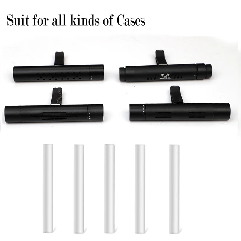 10Pcs 7X73mm Perfume-Less Cotton Stick Non-Fragrance Cotton Core for Car Outlet Air Freshener Auto Perfume Vent Air Freshener