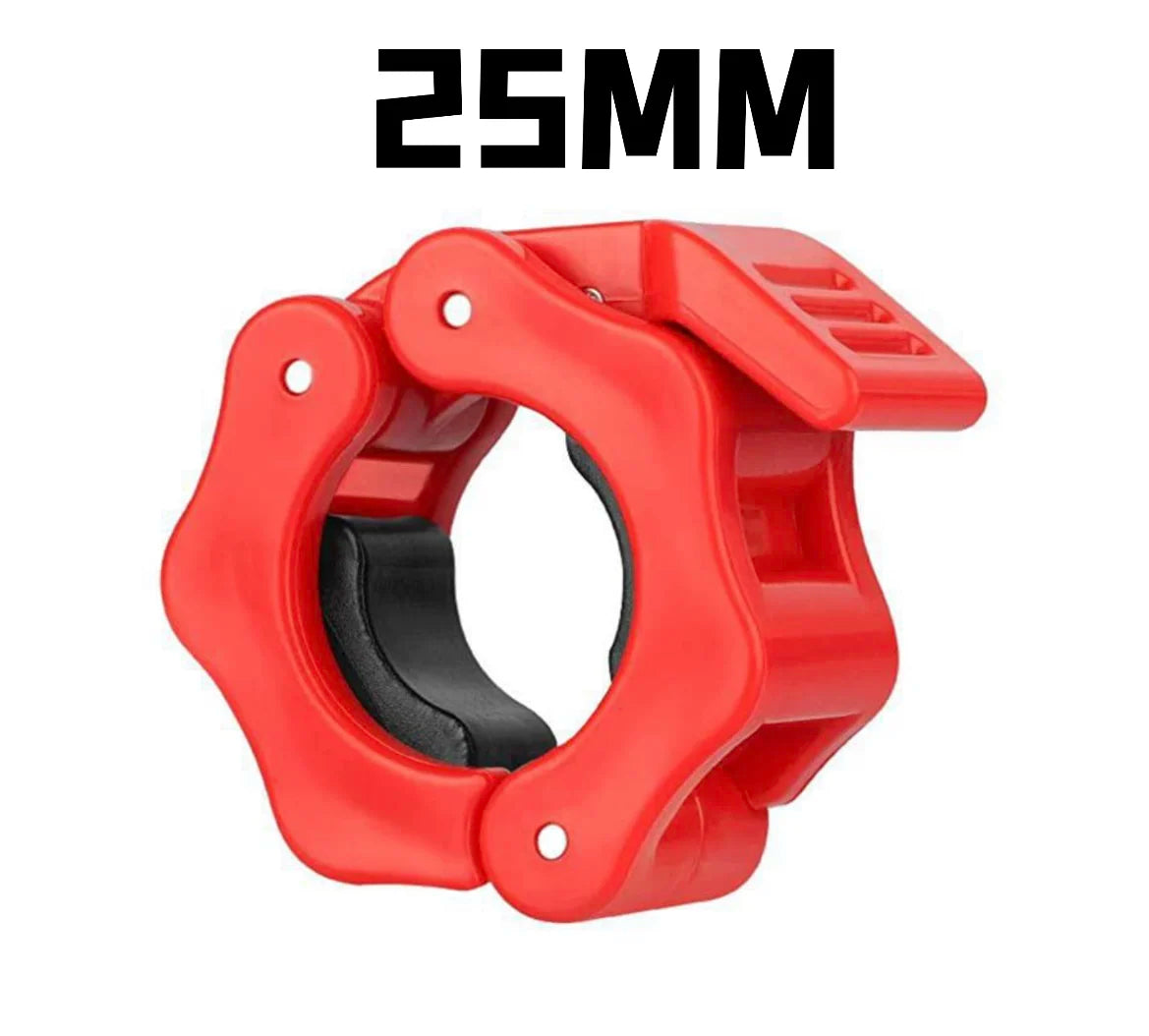 1pcs Spinlock Collars Barbell Collar Lock Dumbell Clips Clamp Weight Lifting Bar Gym Dumbbell Fitness Body Building 25/28/30mm