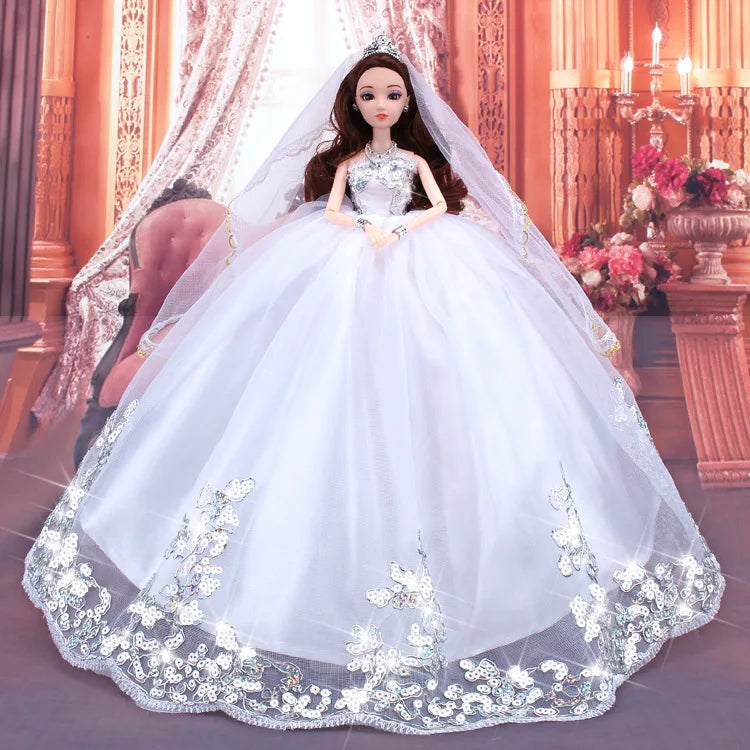 30cm Doll Wedding Party Dress Fashion Clothes Suit for Barbie Doll for Blythe Accessories Baby Toys Best Girl' Gift