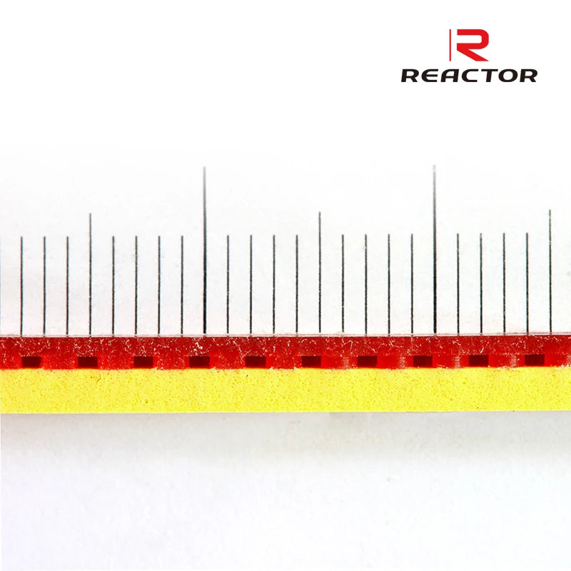2 Pcs/Lot Reactor Original Pips-In CORBOR Table Tennis Rubber With Sponge Ping Pong Rubber Tenis De Mesa