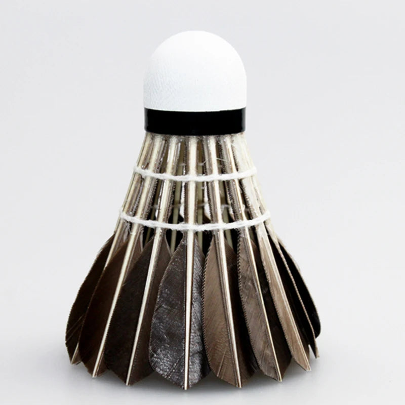 KUNLI-08 Class a Black Goose Feather Badminton Shuttlecock 5tube/Lot Feather Shuttlecock for Training