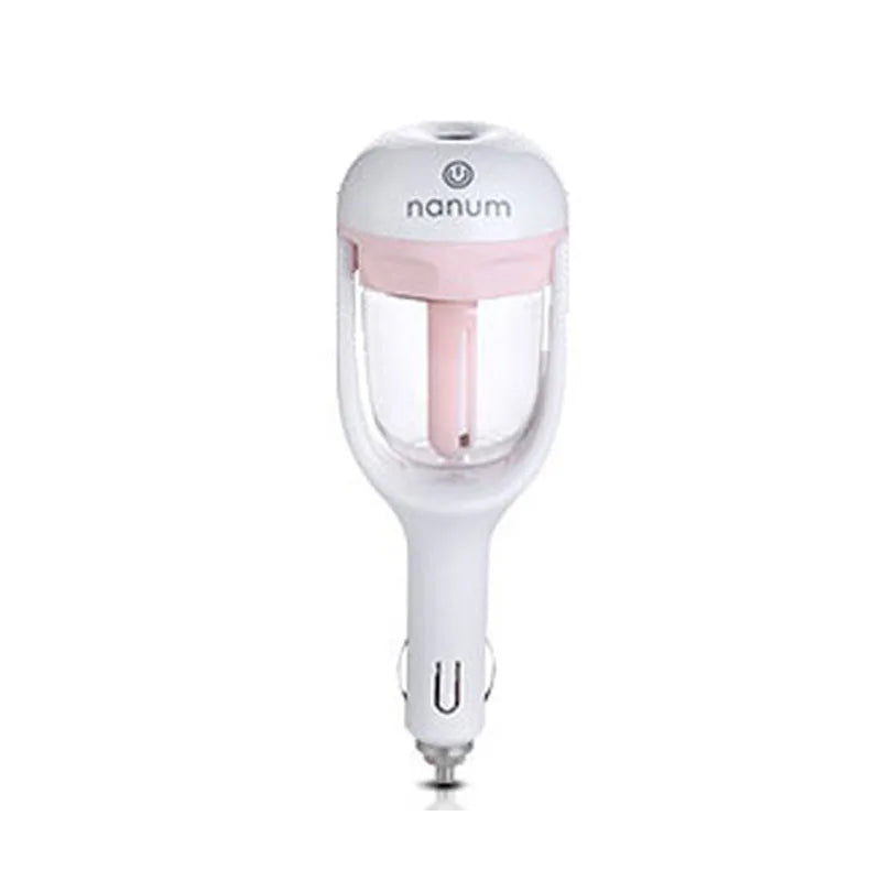 12V Car Air Freshener Car Humidifier Air Purifier Aroma Diffuser Essential Oil Diffuser Aromatherapy Mist Maker Fogger