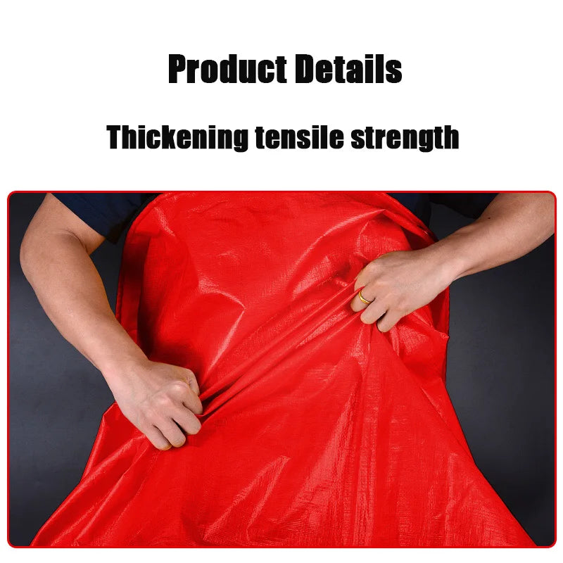 Thick 0.32mm China Red Rainproof Cloth Waterproof Tarpaulin Garden Canvas Outdoor Awning Sunshade Cloth Succulent Plants Cover