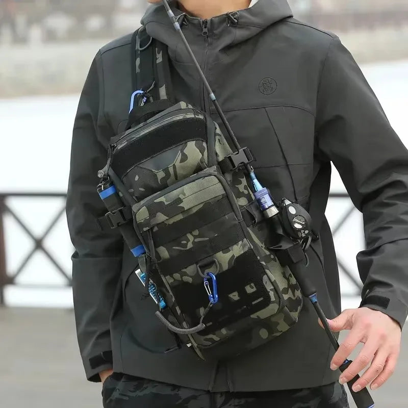 Nylon Waterproof Outdoor Rucksacks Tactical Sports Camping Hiking Trekking Fishing Hunting Bag Backpack