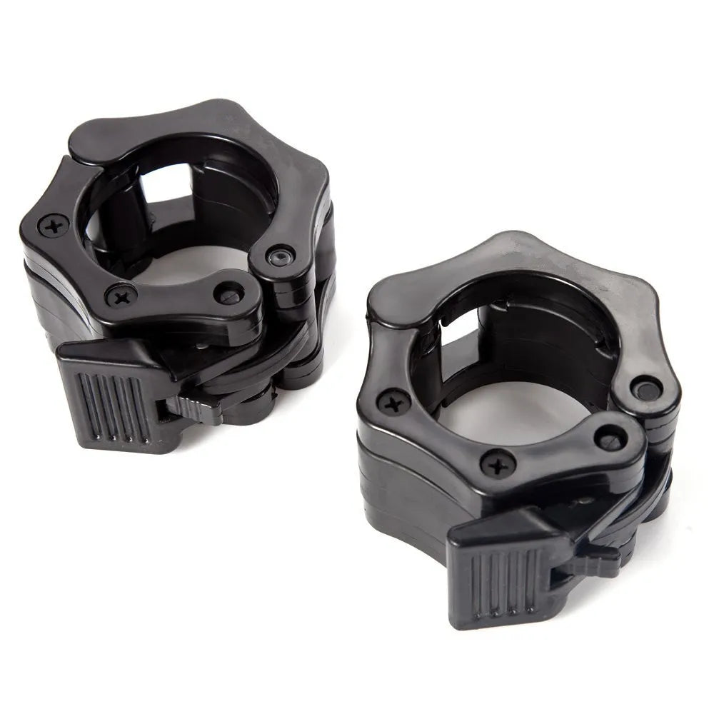 1 Pair 2" Spinlock Collars Barbell Collar Lock Dumbell Clips Clamp Weight Lifting Bar Gym Dumbbell Fitness Body Building