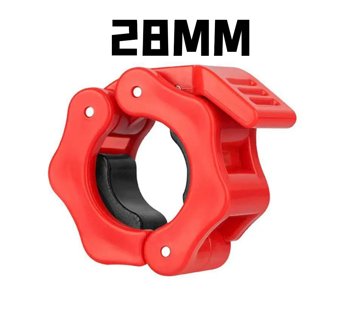 1pcs Spinlock Collars Barbell Collar Lock Dumbell Clips Clamp Weight Lifting Bar Gym Dumbbell Fitness Body Building 25/28/30mm