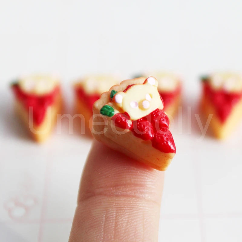 1/6 Scale Dollhouse Miniature Cake Bread DIY Dessert Mini Food for Barbies BJD Doll House Kitchen Furniture Accessories