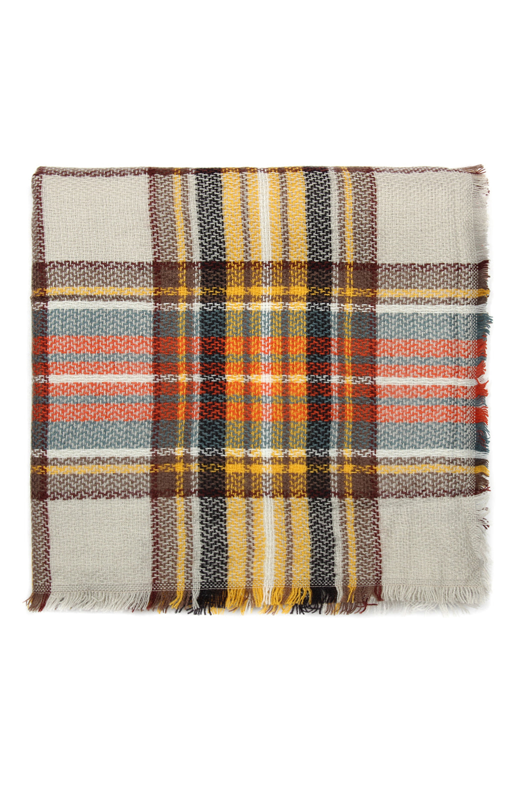 Style 6 Fringe Blanket Scarf