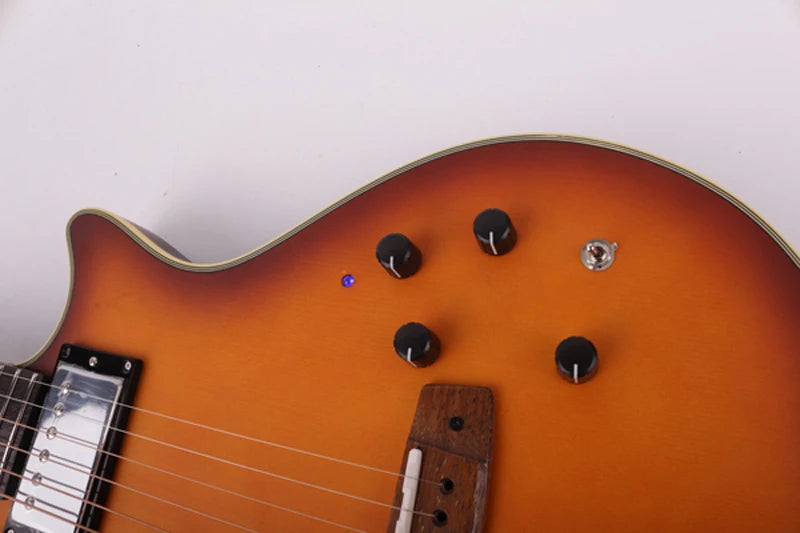 Silent Electric Acoustic Guitar Portable Built in Effect Reverb Delay Inside Sunburst Spruce Top Guitare Guiter Guitarra Gitar