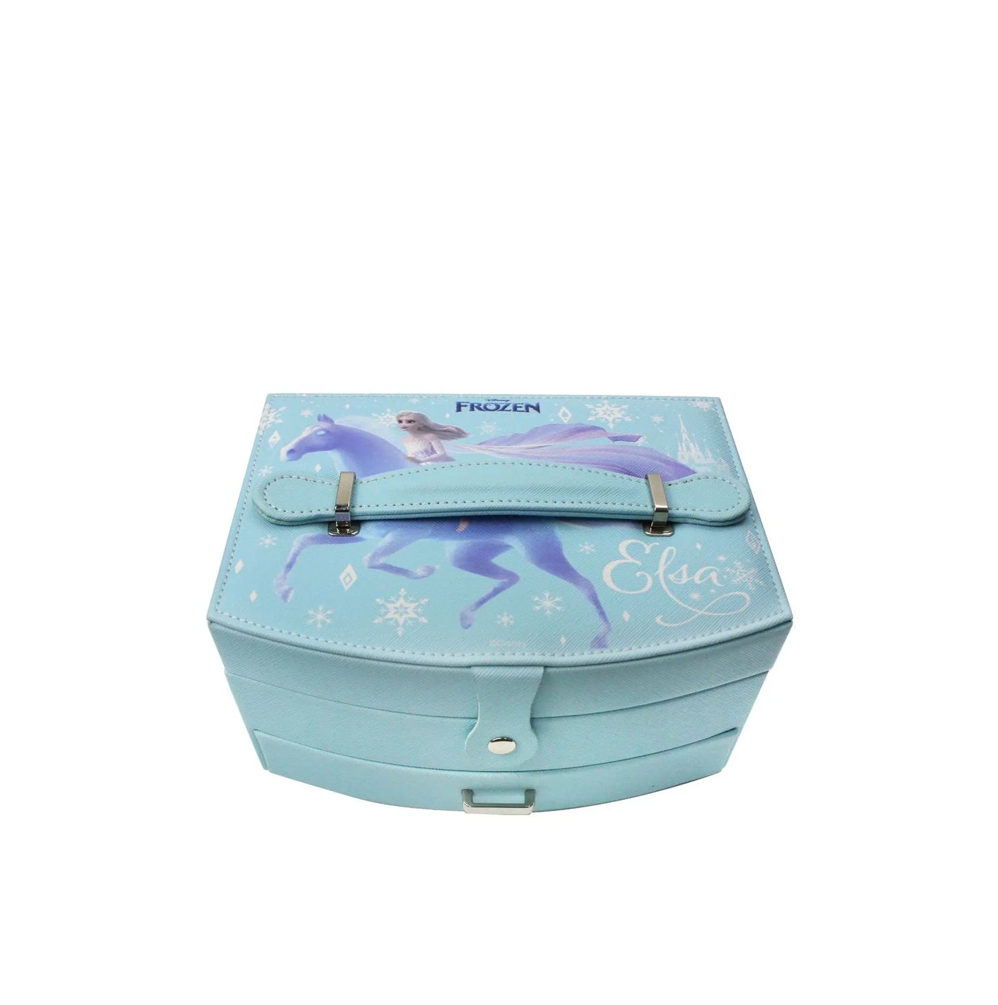 Disney Cartoon Gift Frozen Jewelry Set Princess Elsa Box Little Girl Toy Pretend Play Fashion Toys