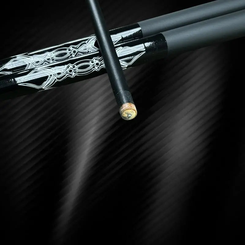 Professional Carbon Fiber Glass Composite Billiards Cue 13mm Tip Angry Pool Cue Stick for Pro Level Player