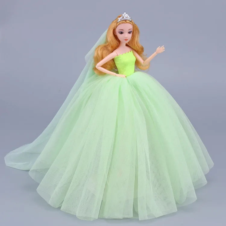 30cm Doll Wedding Party Dress Fashion Clothes Suit for Barbie Doll for Blythe Accessories Baby Toys Best Girl' Gift