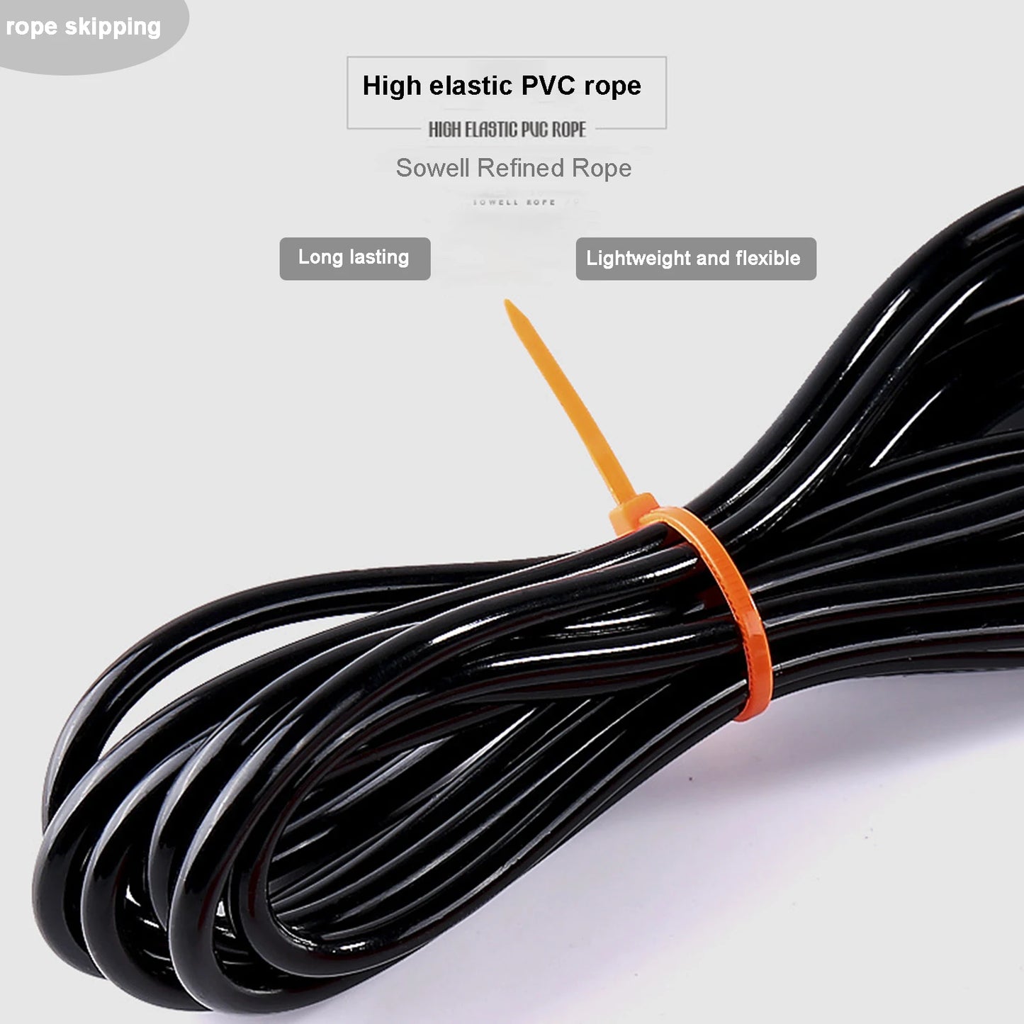 3m Training Skipping Rope Unisex Speed Skipping Rope Jump Rope Weight Lose Calorie Consumption Sports Fitness Workout Equipment