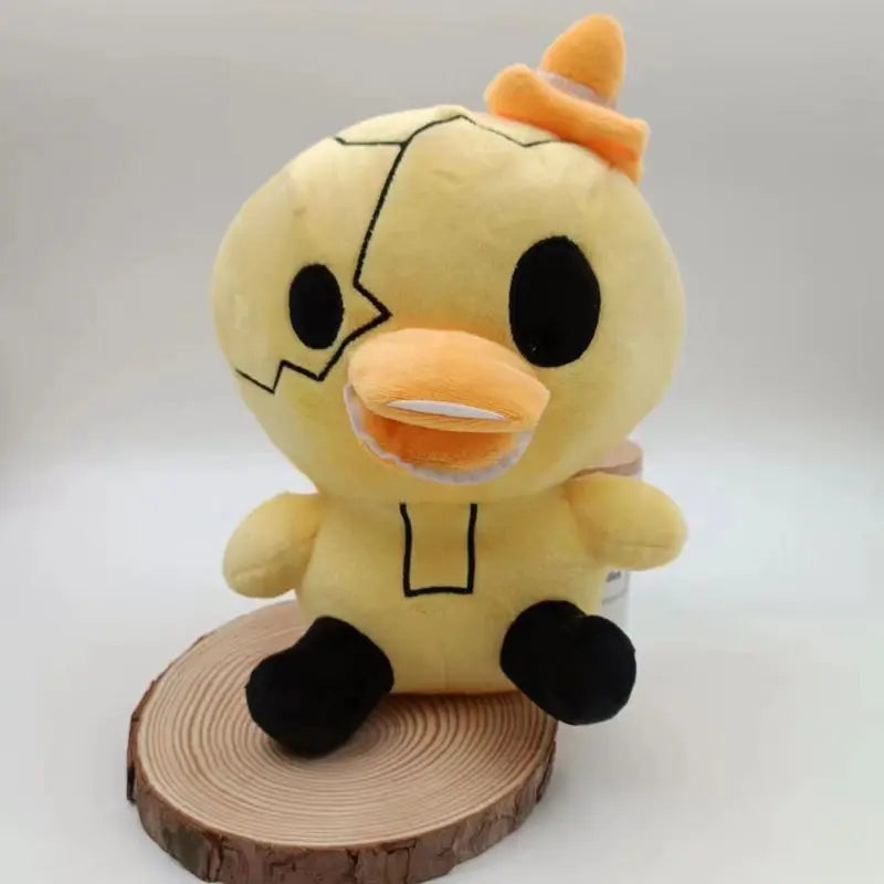 New Dread Ducky Plush Toys Dark Deception Yellow Duck Plushie Dolls Miraculous Stitch Jouet Enfant Peluche Anime Home Decoration