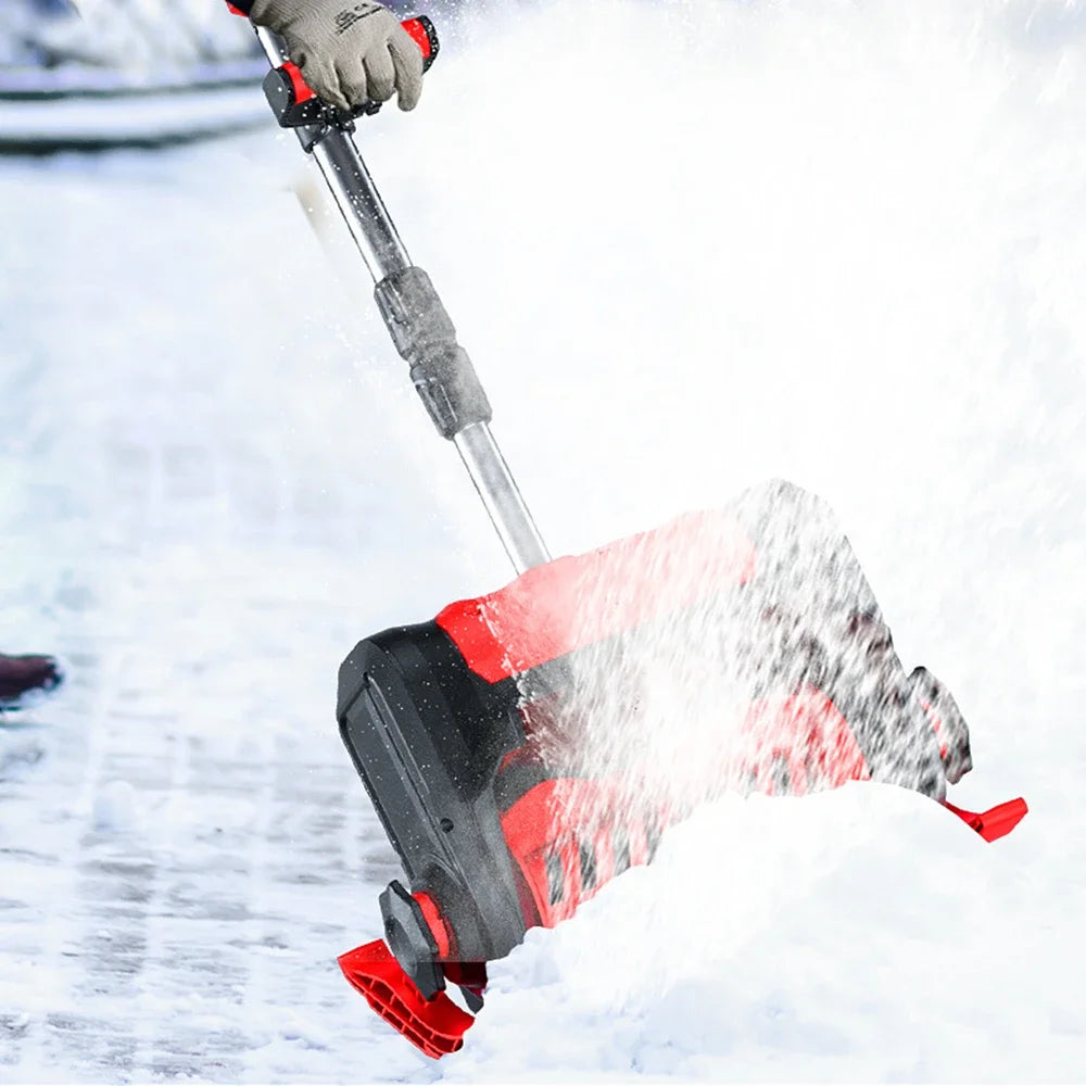 3500W Winter Brushless Electric Snowplow Lithium Electric Snow Sweeper Cordless Snow Shovel Courtyard Street for Makita Battery