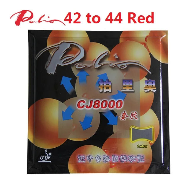 Palio CJ8000 (2-Side Loop Type Fast Light Type Pips-In Table Tennis / Pingpong Rubber With Sponge (H36-46)