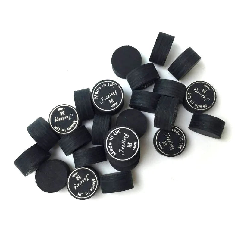 Xmlivet 2017 New Arrival Jassinry Billiard Cue Tips 10pcs/Lot 14mm 6layers Pigskin NILI Pool Tips S/M/H Billiard Accessories