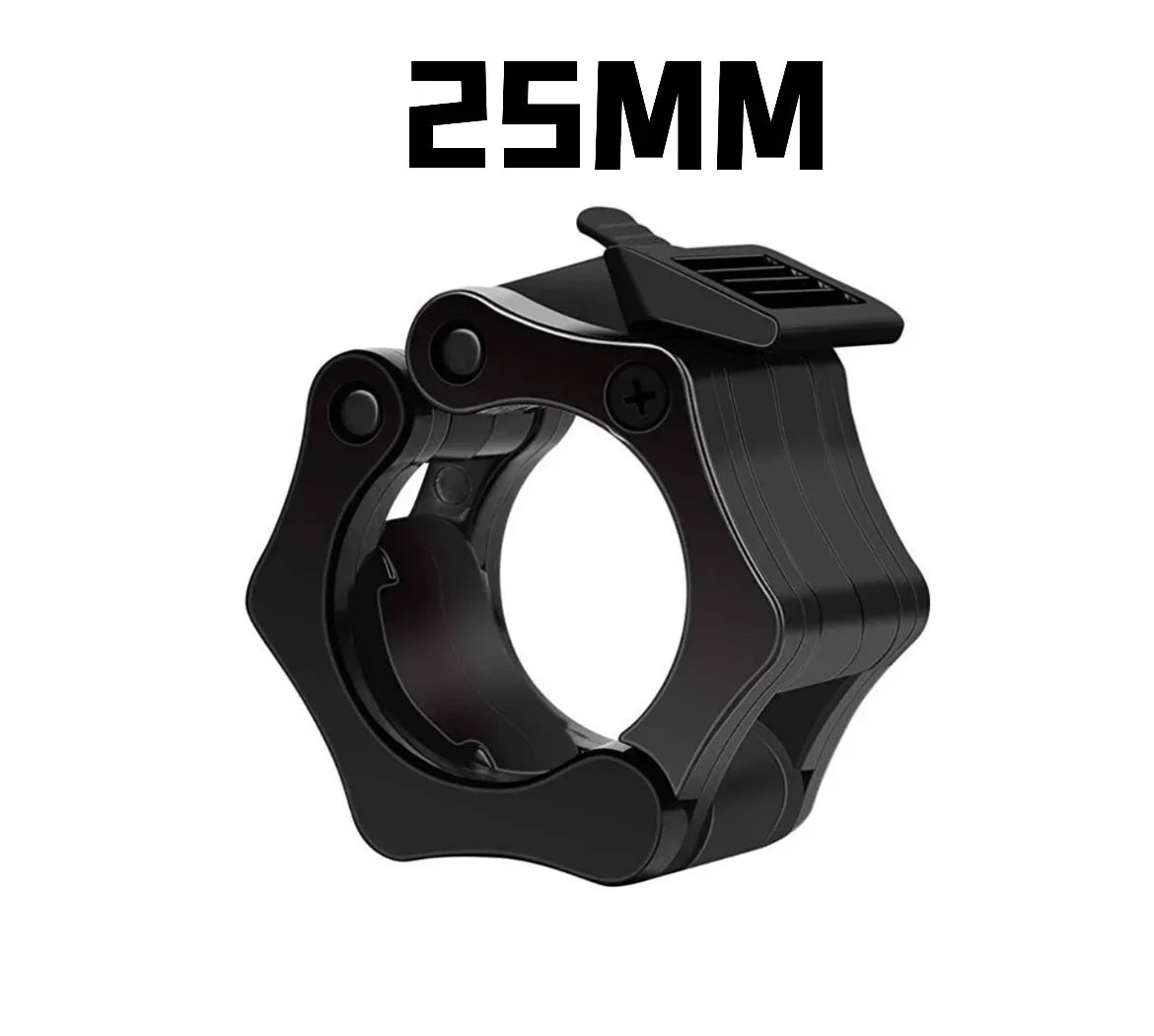 1pcs Spinlock Collars Barbell Collar Lock Dumbell Clips Clamp Weight Lifting Bar Gym Dumbbell Fitness Body Building 25/28/30mm