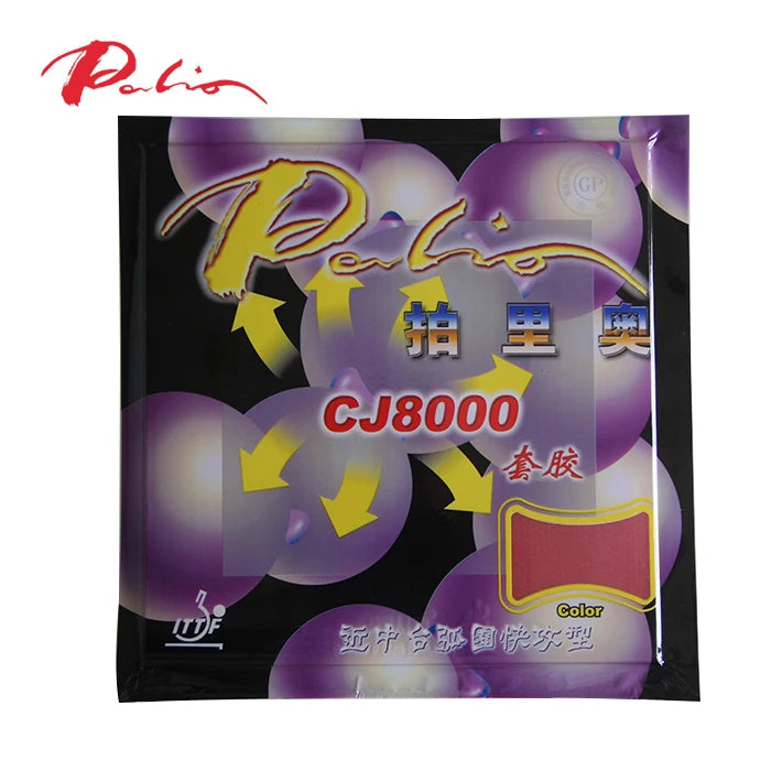 Palio CJ8000 (2-Side Loop Type Fast Light Type Pips-In Table Tennis / Pingpong Rubber With Sponge (H36-46)