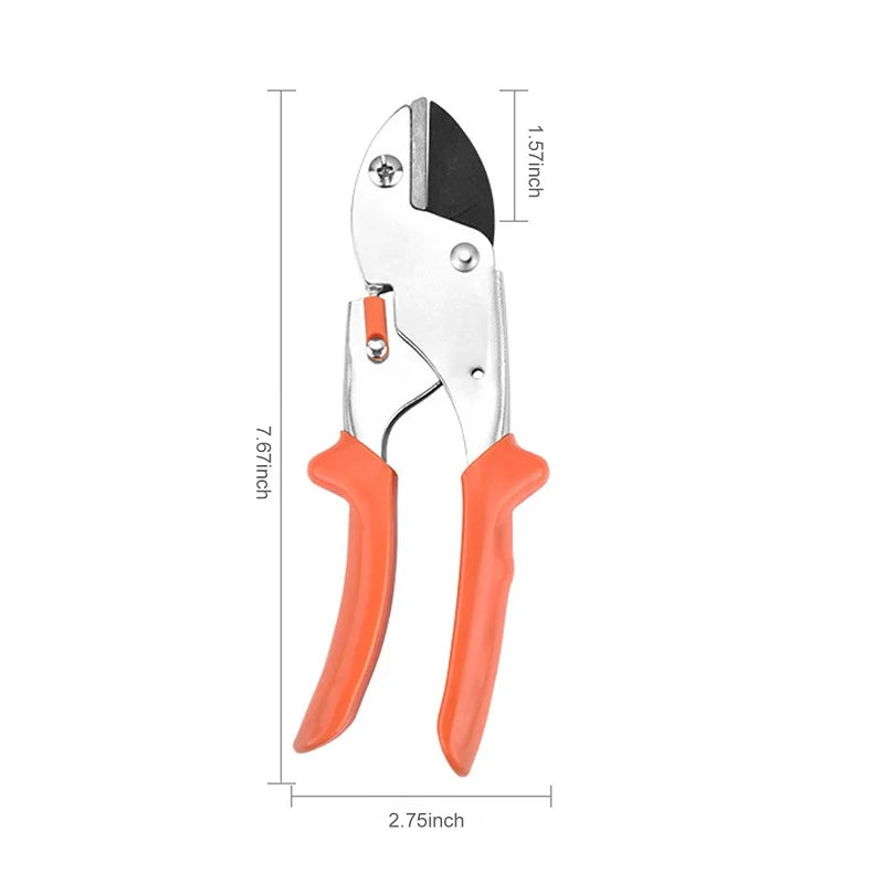 Garden Prunin Secateurs Pruning Shears With Ergonomic Handles Gardening Pruning Scissors Bonsai Cutters Gardening Hand Tools 1pc