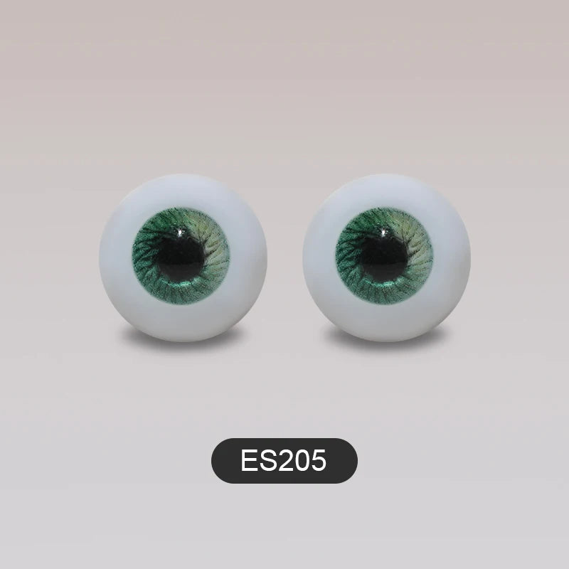 BJD Eyes Resin 8mm to 20mm Handscraft Colourful Flat Base Life Like Anime Eye Dolls Accessories