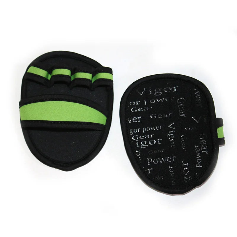 VigorPowerGear-Non-Slip Workout Gloves, Gym Hand Grips for Dumbbells, Grip Pads, Weight Lifting Gloves, 5mm Thick