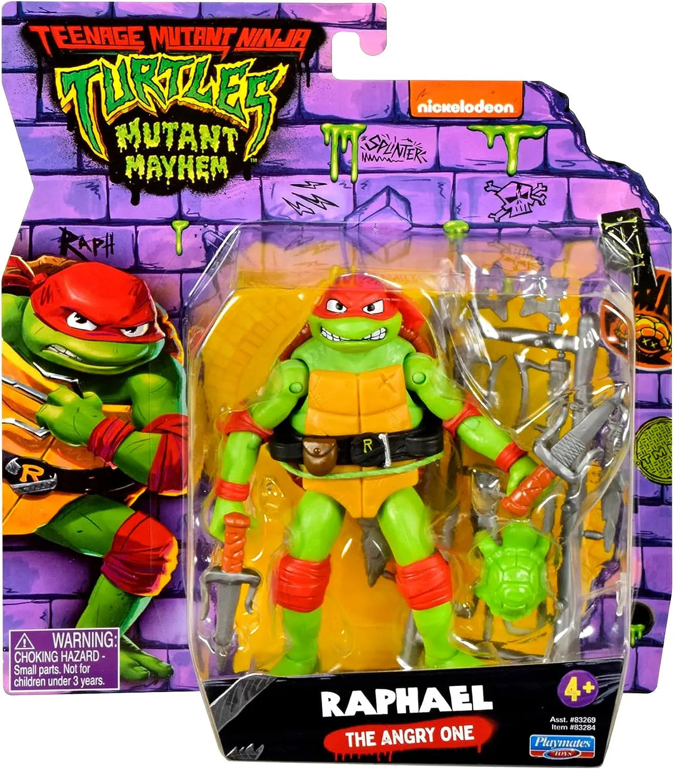Playmates Teenage Mutant Ninja Turtles Mutant Mayhem Raph Don Mikey Leo Doll Gifts Toy Model Anime Figures Collect Ornaments