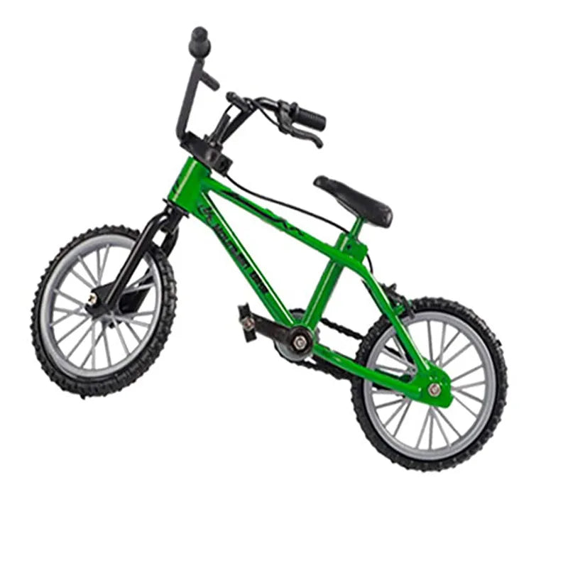 Mini Finger Bicycle Toys Alloy Miniature MTB Bike Model DIY Simulation Mountain Cycling Kid Gift Toy 1/12 Doll House Accessories