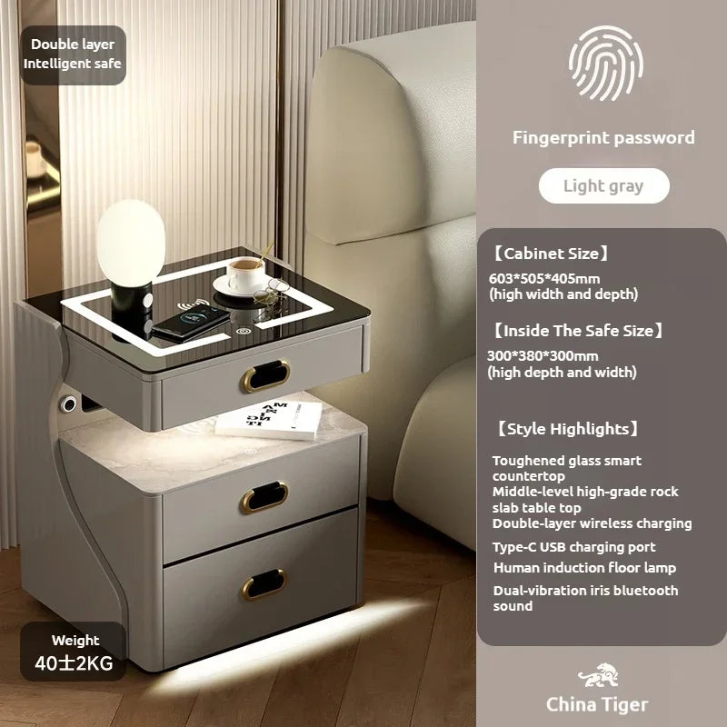 Modern Console Nightstands Smart Closets Mobile Storage Nordic Coffee Tables Designer Luxury Table De Chevet Indoor Furnitures