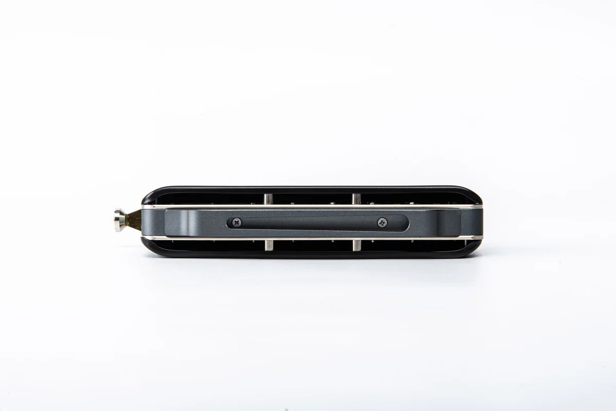 East Top Chromatic Harmonica Key of C 14 Hole AL Professional Mouth Organ Harmonica for Adults, Professional Player, Beginners