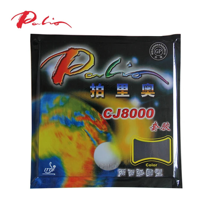 Palio CJ8000 (2-Side Loop Type Fast Light Type Pips-In Table Tennis / Pingpong Rubber With Sponge (H36-46)