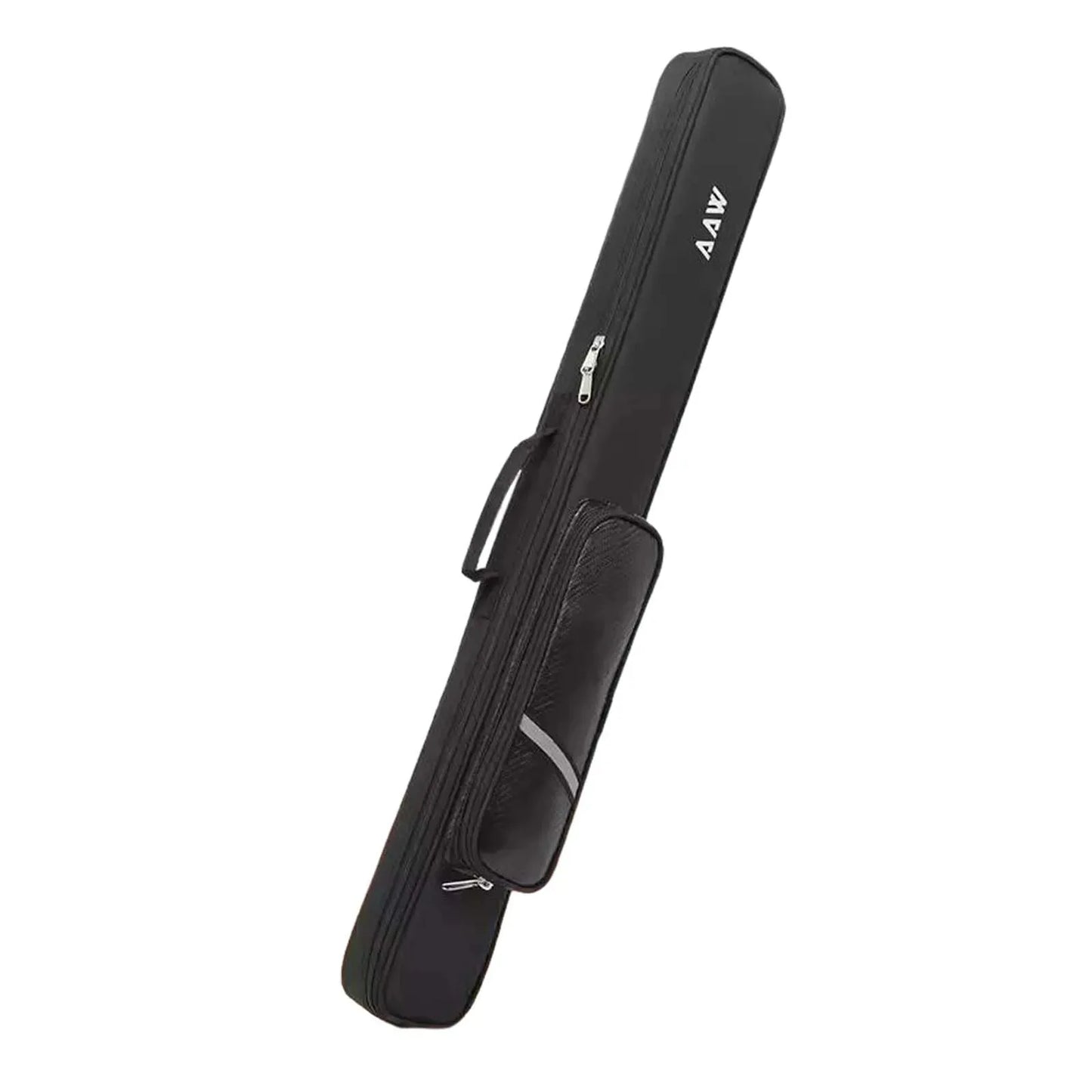 New 2/4Holes Pool Cue Case Billiard Bag With Divider Billiard Pool Cue Stick Carrying Bag Portable Billiard Case Accessories