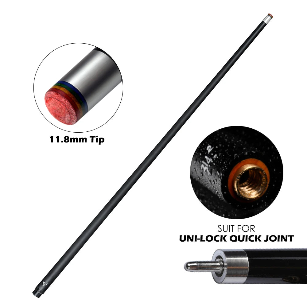 PREOAIDR 3142 POINOS Carbon Maple Single Shaft Billiard Pool Cue Stick Shaft 10.8/11.75/13mm Tip Uni-Loc Joint Bullet Shaft