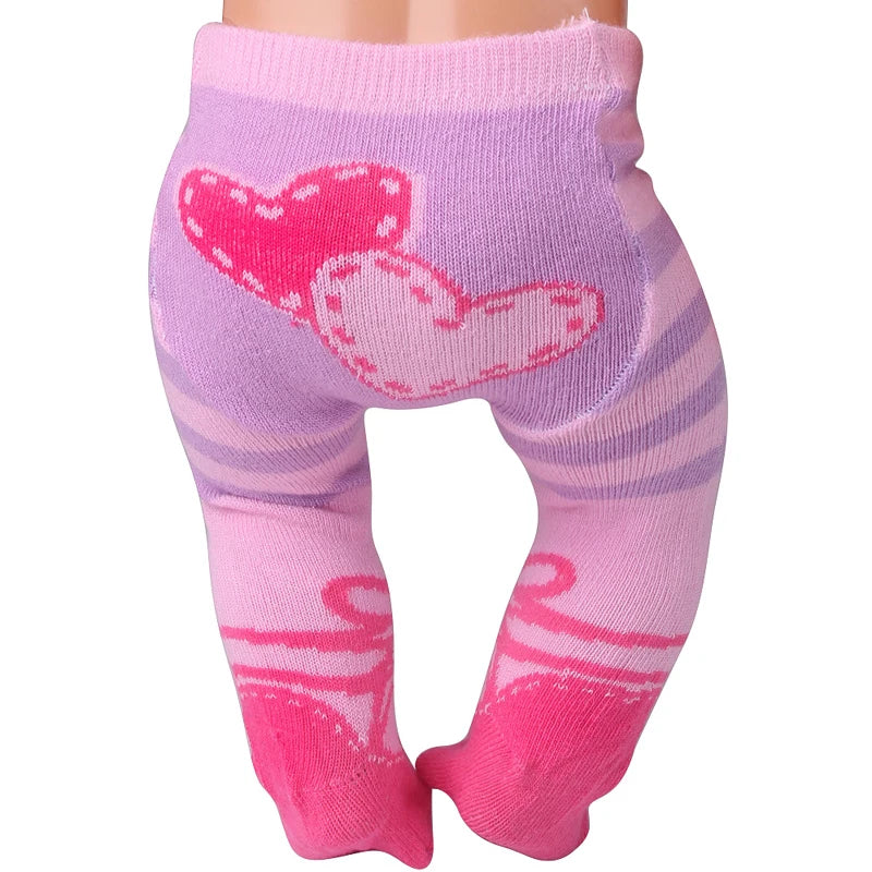 40cm Baby Doll Bib Legging Accessories 43cm Doll Hat Gloves