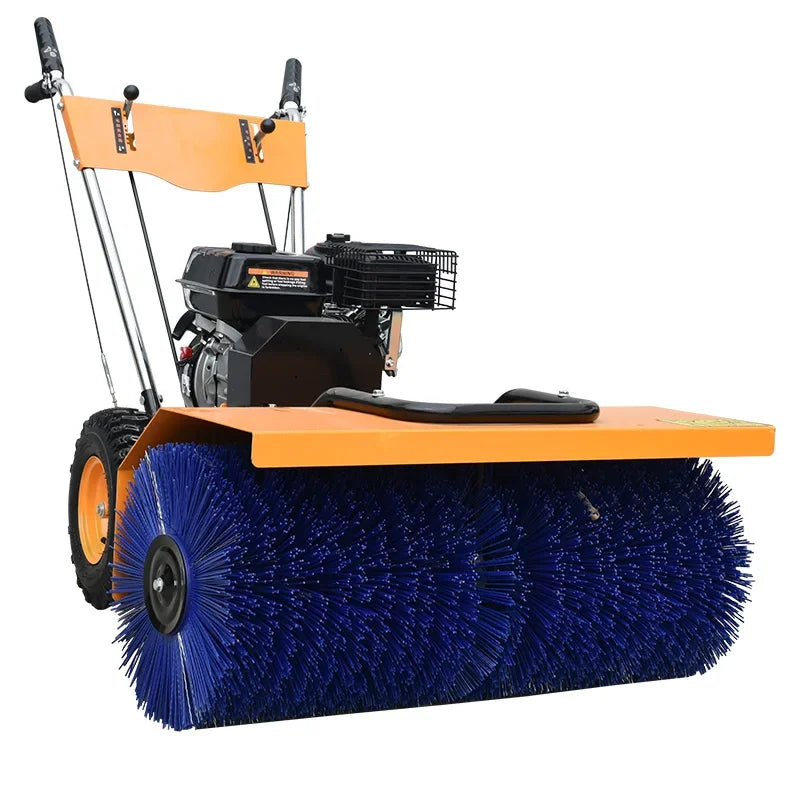 Top Selling Multi-Function Free Replacement of Snowplow Head Snow Sweeper Multi-Purpose Ice Scraper 6.5hp Strong Power Snowplow