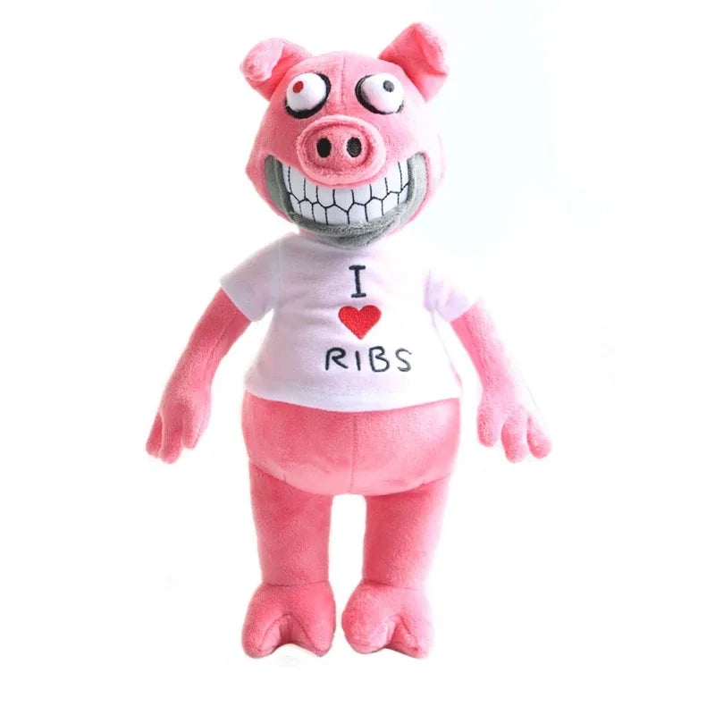 Game Dark Deception Plushie Toy Horror Hangry the Pig Lucky Rabbit Penny Chicken Dread Ducky Plush Stuffed Animal Soft Doll Gift