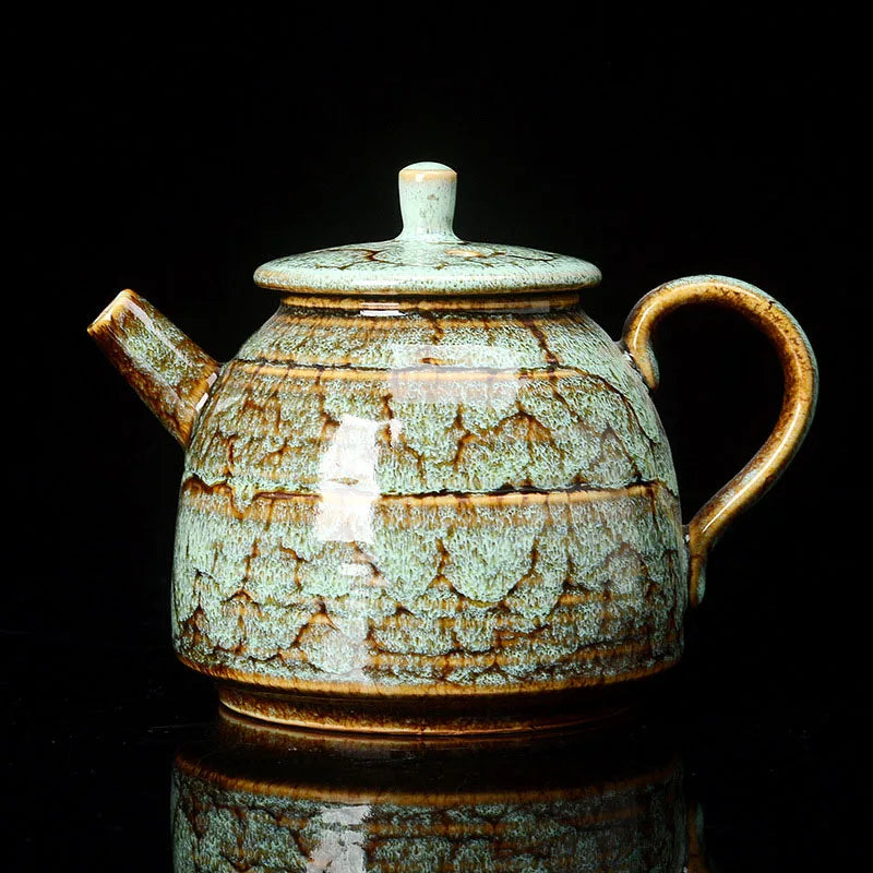 300ML Ceramic Teapot Exquisite Ceramic Kung Fu Tea Pot Tea Kettle Teaset Porcelain Teapot Traditional Chinese Teaware