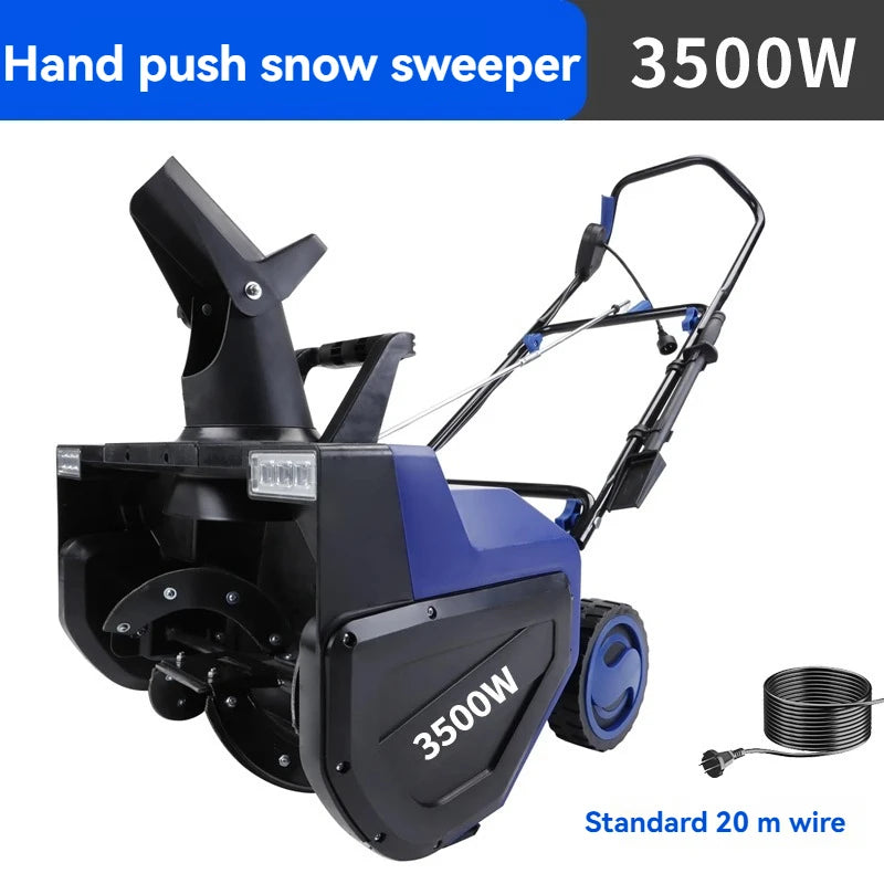 Snow Removal Machine Hand-Pushed Snow Blower Snow Removal Artifact Snow Clearing Equipment for Road