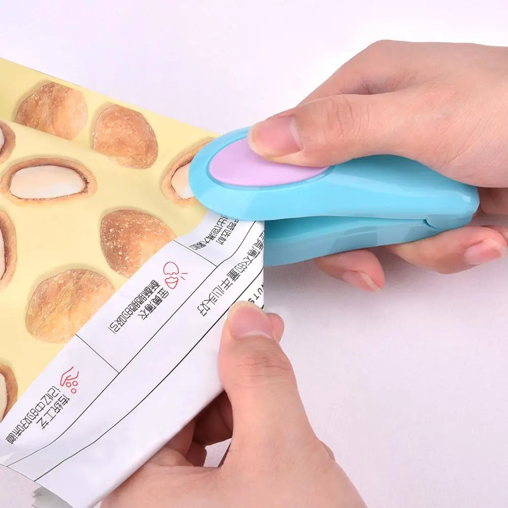 Sealing Clip Kitchen Accessories Tools Portable Machine for Kitchen Storage Plastic Bag Sealer Food Storage Bag Clip Hot