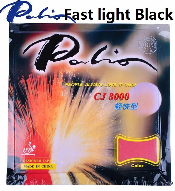 Palio CJ8000 (2-Side Loop Type Fast Light Type Pips-In Table Tennis / Pingpong Rubber With Sponge (H36-46)