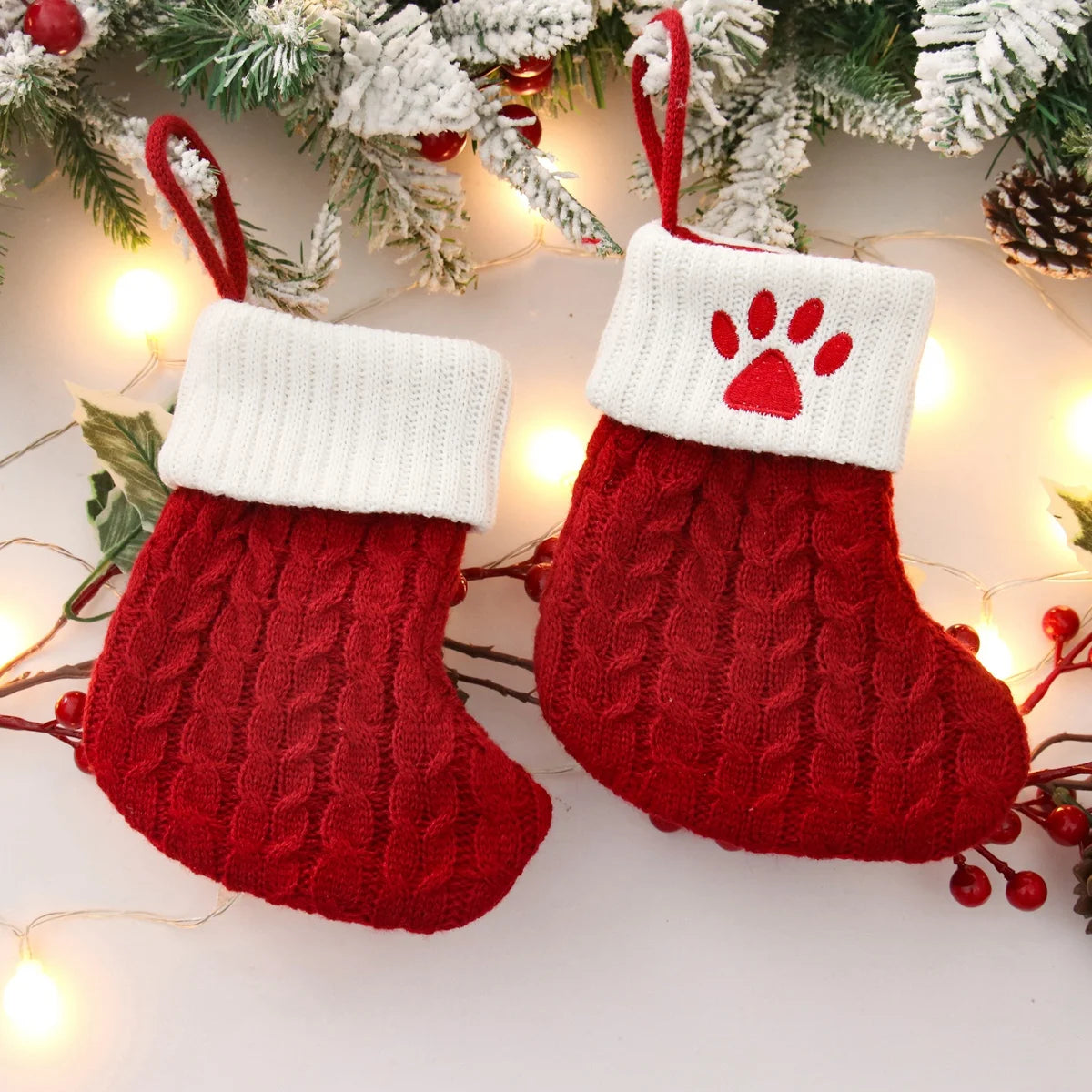 Christmas Alphabet Knitting Socks Christmas Tree Ornaments Christmas Decorations for Home 2023 Navidad Noel 2024 Xmas Gift