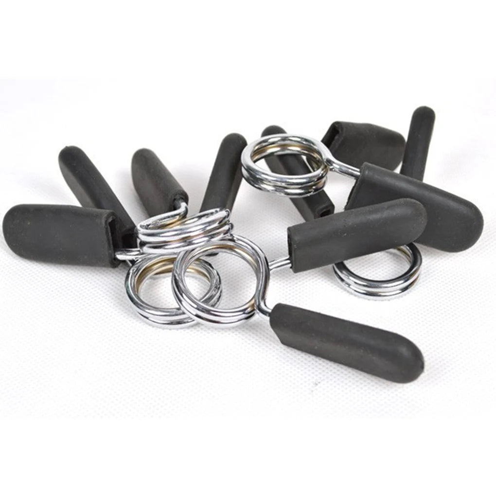 2pcs 24/25/28mm Spinlock Collars Barbell Collar Lock Dumbell Clips Clamp Weight Lifting Bar Gym Dumbbell Fitness Body Building