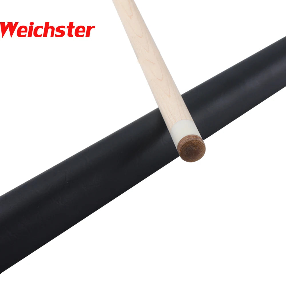 Weichster Medium Range 58" 1/2 Billiard Pool Cue Stick 13mm Tip With PU Leather Wrap