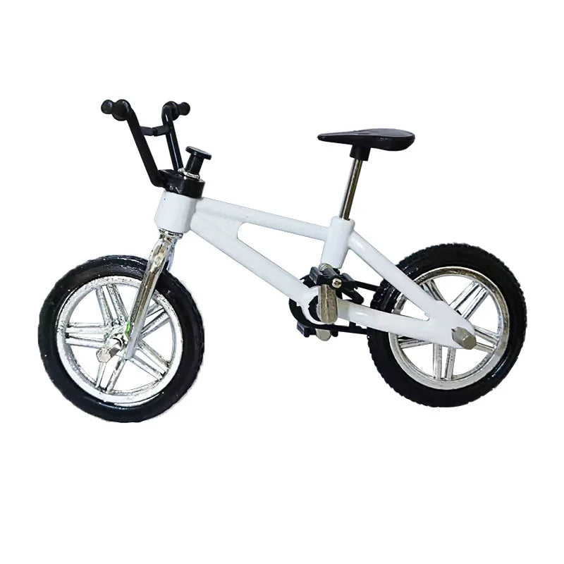 Mini Finger Bicycle Toys Alloy Miniature MTB Bike Model DIY Simulation Mountain Cycling Kid Gift Toy 1/12 Doll House Accessories