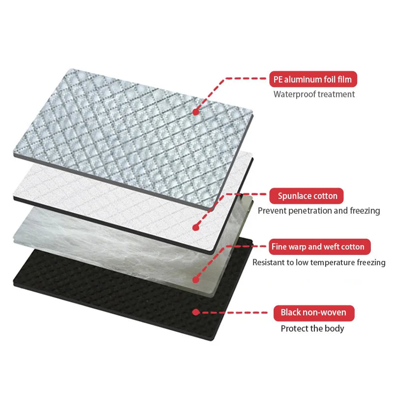 Car Exterior Protection Snow Blocked Car Snow Cover Ice Protector Visor Sun Shade Front Windshield Cover Block Shields for Cars