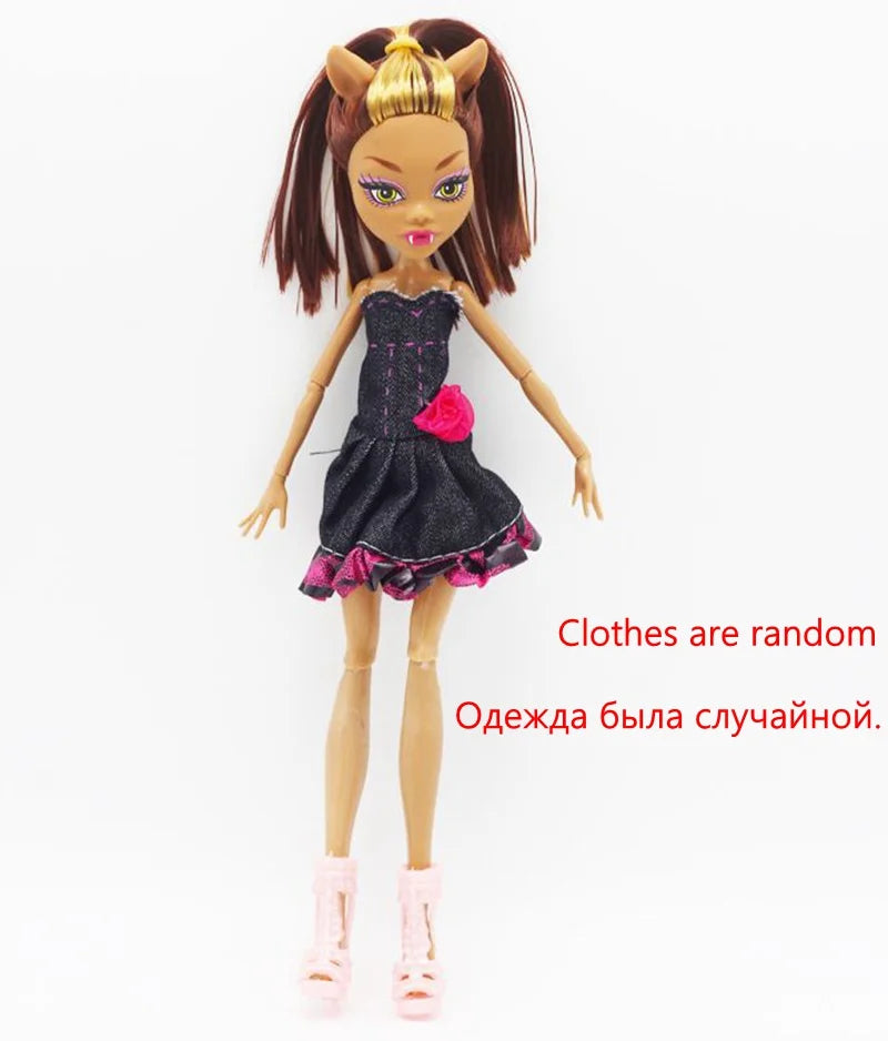 Adollya 30cm 1/6 BJD Doll 13 Joints Elf Monsters Snow Pincess Moveable Body Ball Jointed Dolls Toys for Children Girls Gifts