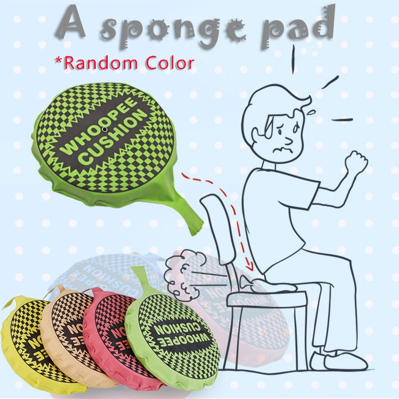 Funny Prank Toys Whoopee Cushion Jokes Gags Pranks Maker Tricks Toy Adult Kids Fart Pad Pillow Funniest Fart Game Halloween Gift